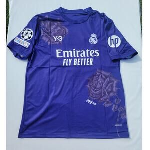 Vini Jr. Real Madrid 2023 2024 Y-3 Purple 4TH Football / Soccer Jersey NEW XL